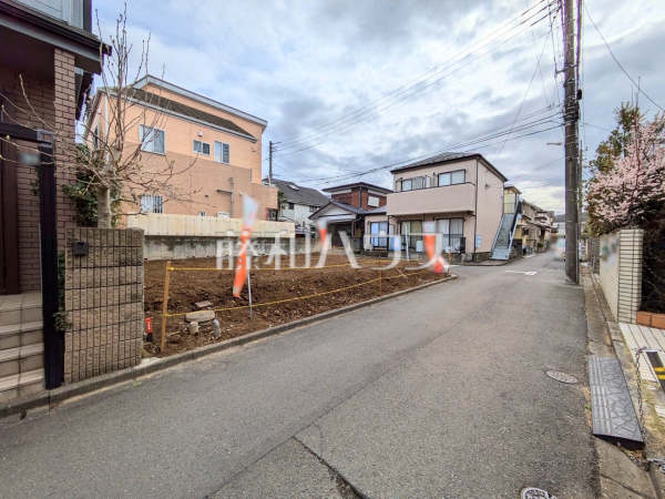 接道状況および現場風景　【新座市野寺２丁目】