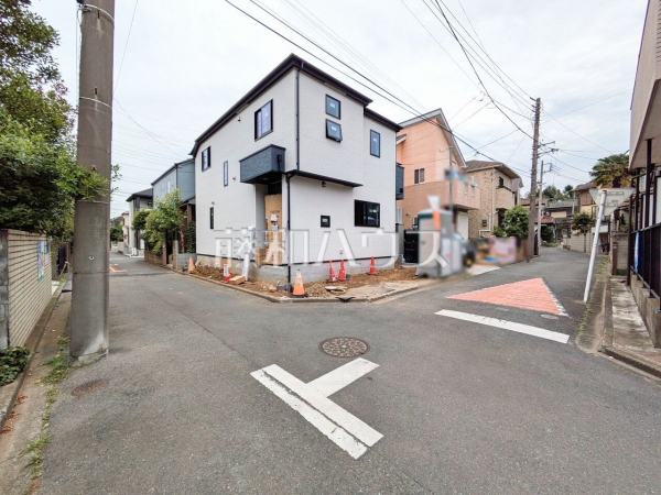 接道状況および現場風景　【新座市野寺２丁目】