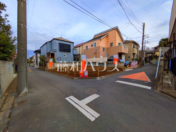 接道状況および現場風景　【新座市野寺２丁目】