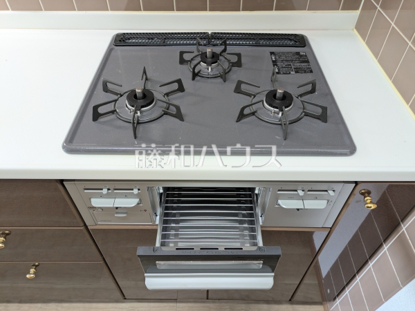 キッチンコンロ　【ザ・ステイツ志木パークステージ】