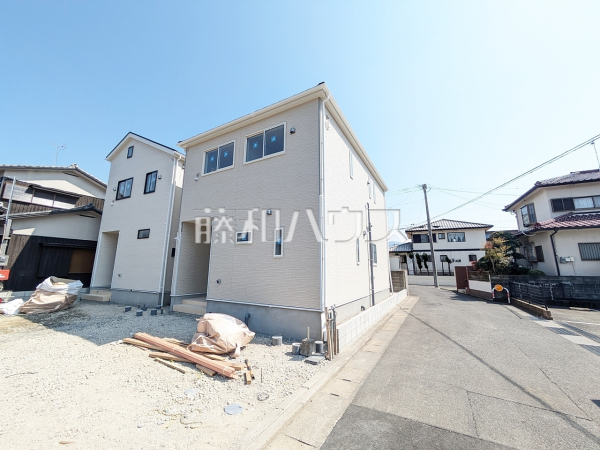 1号棟　接道状況および現場風景　【福岡市早良区飯倉４丁目】
