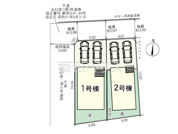 全体区画図　【福岡市早良区飯倉４丁目】