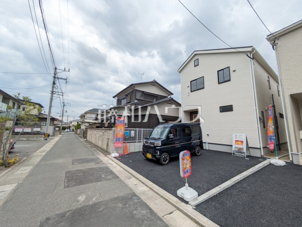 2号棟　接道状況および現場風景　【福岡市早良区飯倉４丁目】