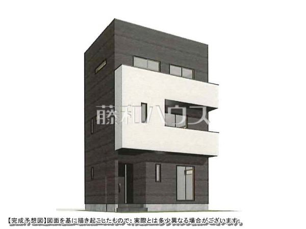 完成予想図（外観）　【志木市柏町２丁目】
