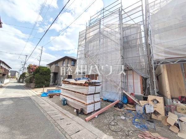 接道状況および現場風景　【福岡市早良区野芥２丁目】