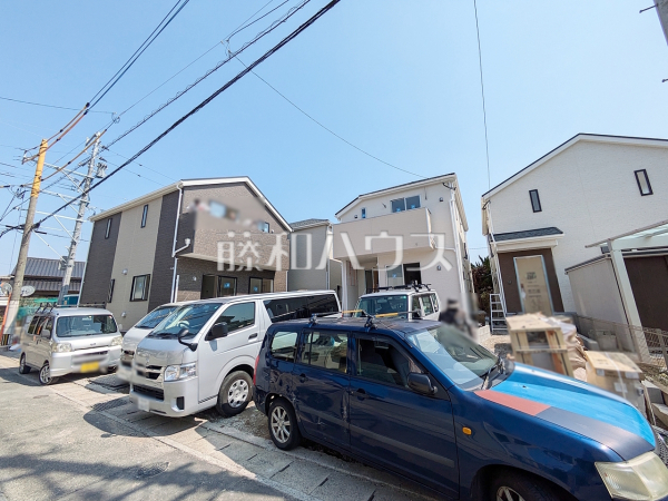 接道状況および現場風景　【福岡市早良区野芥２丁目】