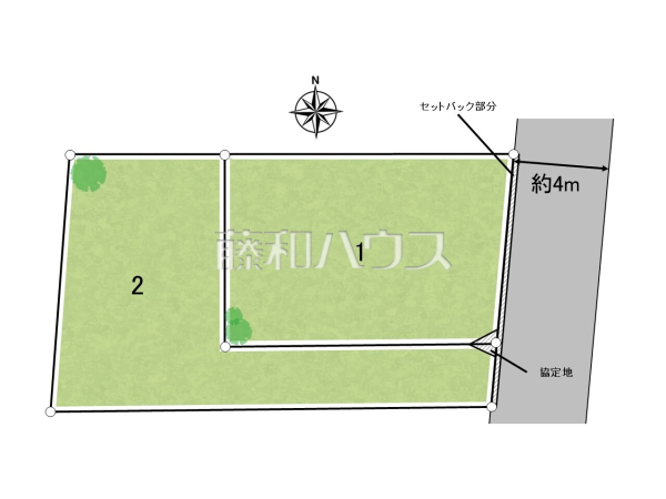 全体区画図　【八王子市富士見町】住まいの事なら地元で豊富な実績を誇る、地域密着の当社へお任せ下さい！
