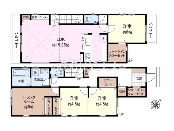 間取図　【富士見市東みずほ台３丁目】