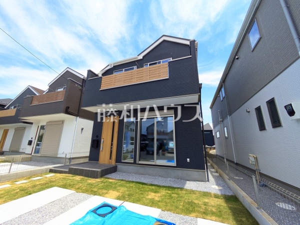 3号棟　スタイリッシュな外観に仕上がっております。　【立川市砂川町２丁目】