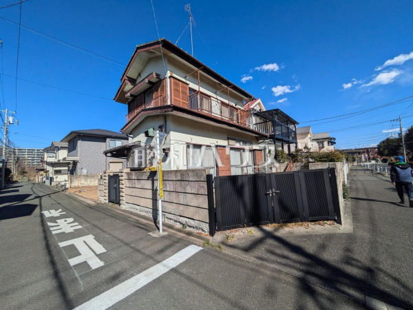 接道状況および現場風景　【小平市中島町】