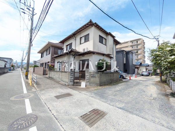 接道状況および現場風景　【福岡市西区下山門２丁目】