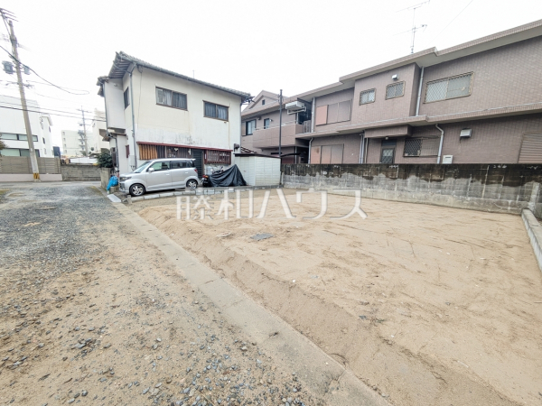 接道状況および現場風景　【福岡市西区下山門２丁目】