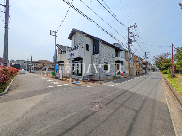 接道状況および現場風景　【小金井市桜町１丁目】