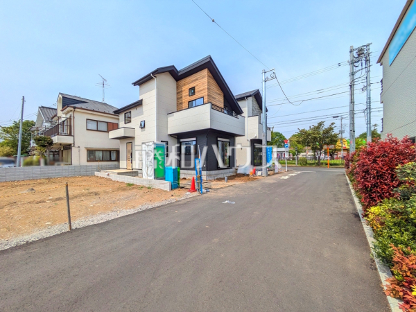 接道状況および現場風景　【小金井市桜町１丁目】