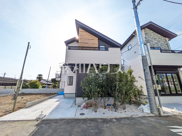 2号棟　外観　【小金井市桜町１丁目】スタイリッシュな外観に仕上がっております。　
