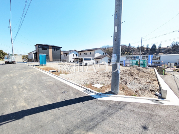 接道状況および現場風景　【八王子市中山】