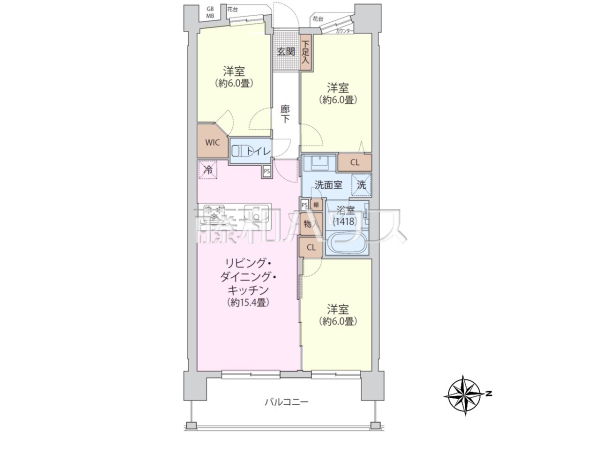 間取図　【アデニウム和光】