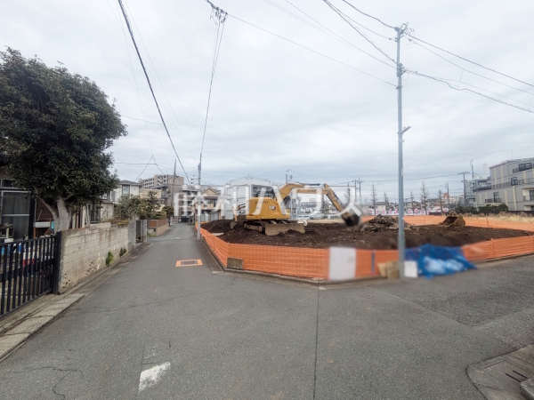 接道状況および現場風景　【練馬区土支田１丁目】