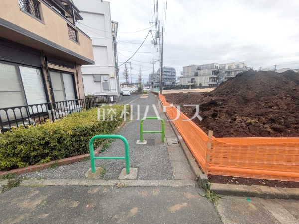 接道状況および現場風景　【練馬区土支田１丁目】