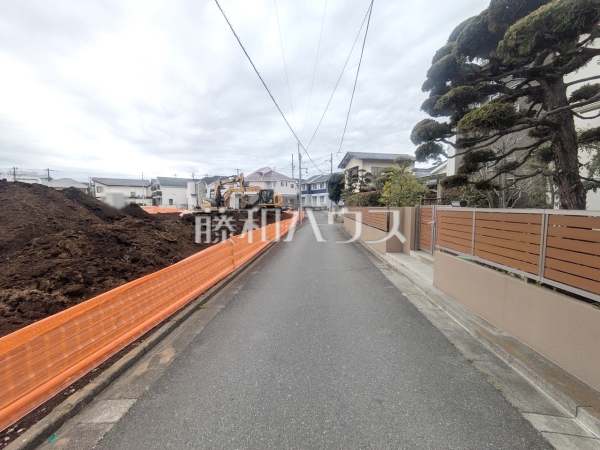 接道状況および現場風景　【練馬区土支田１丁目】