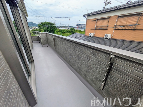 2号棟　バルコニー　【名古屋市守山区大字中志段味字東荒古】