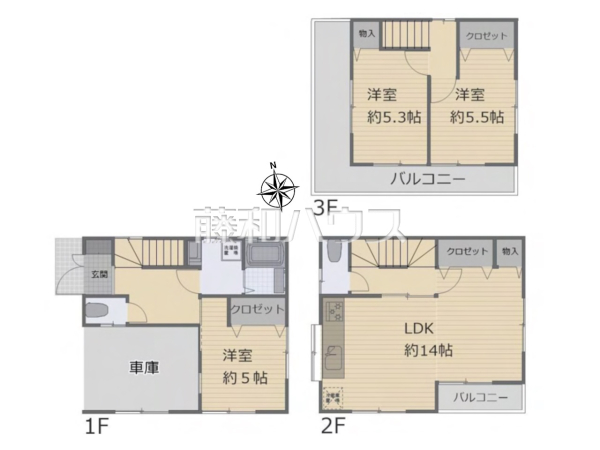 間取図　【志木市柏町３丁目】