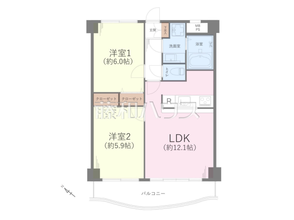 間取図　【朝霞台ダイカンプラザ】