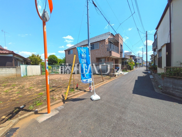 接道状況および現場風景　【西東京市西原町４丁目】