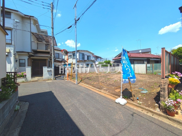 接道状況および現場風景　【西東京市西原町４丁目】