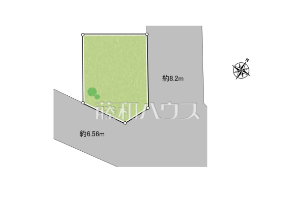 全体区画図　【志木市下宗岡４丁目】