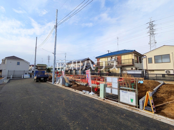 接道状況および現場風景　【練馬区大泉町２丁目】