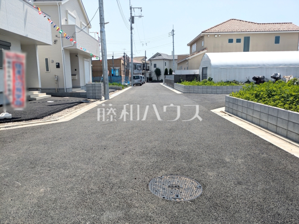 接道状況および現場風景　【練馬区大泉町２丁目】