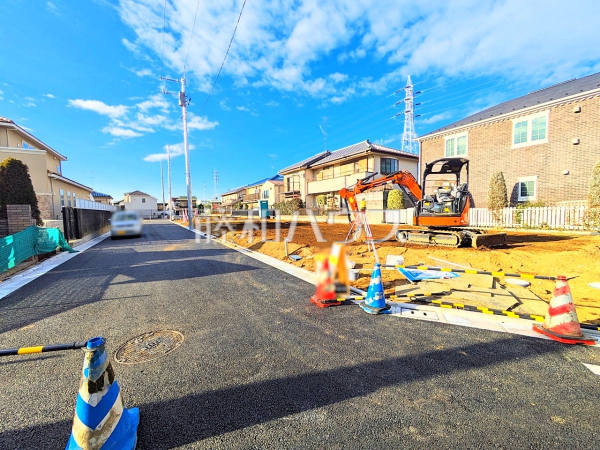 接道状況および現場風景　【練馬区大泉町２丁目】