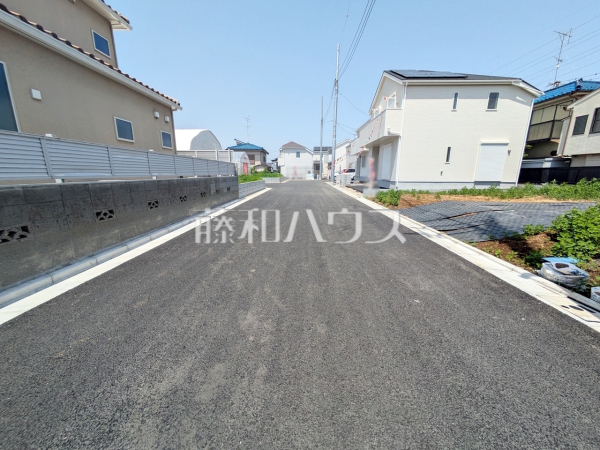 接道状況および現場風景　【練馬区大泉町２丁目】