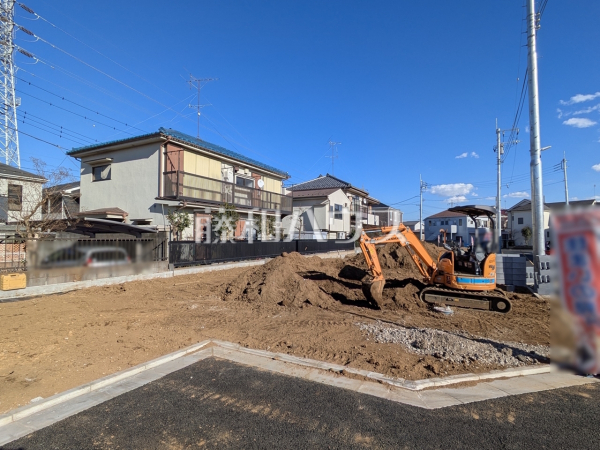 2号地　現地写真　【練馬区大泉町２丁目】