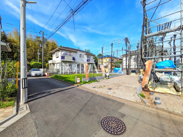 接道状況および現場風景　【小平市仲町】