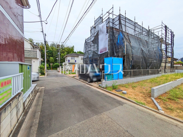 接道状況および現場風景　【小平市仲町】