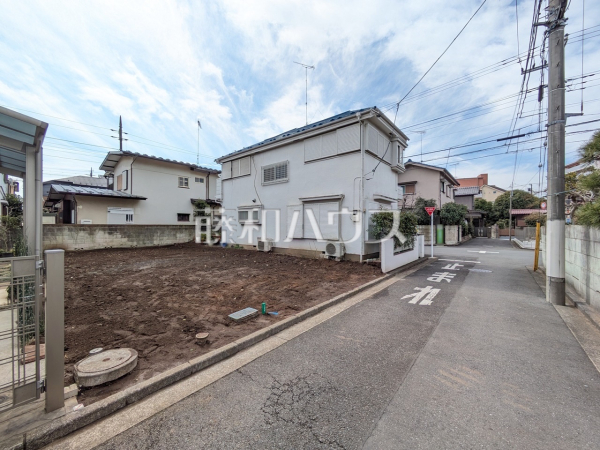 接道状況および現場風景　【立川市栄町１丁目】
