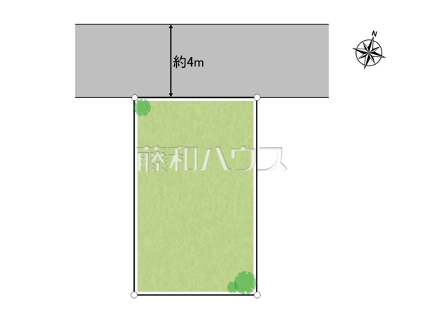 全体区画図　【立川市栄町１丁目】