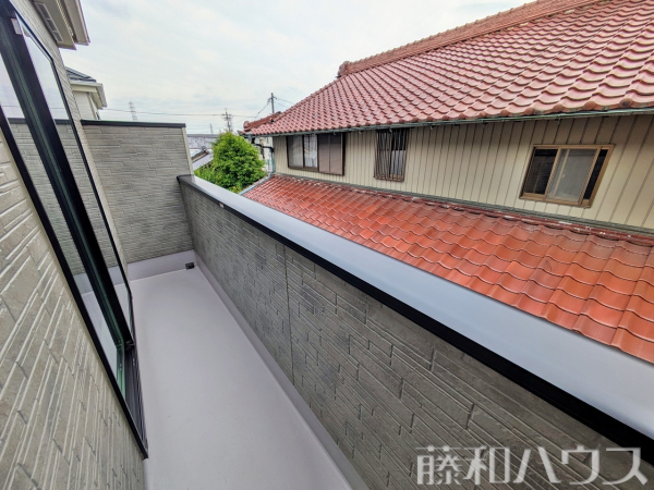 1号棟　バルコニー　【北名古屋市二子屋敷】