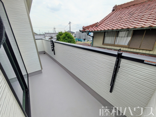 2号棟　バルコニー　【北名古屋市二子屋敷】