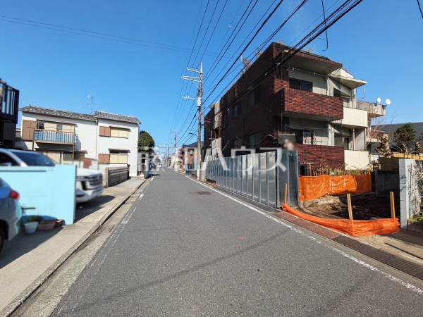 接道状況および現場風景　【杉並区永福２丁目】