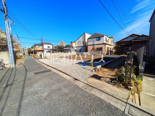 接道状況および現場風景　【杉並区浜田山１丁目】