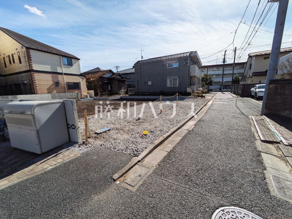 接道状況および現場風景　【杉並区浜田山１丁目】