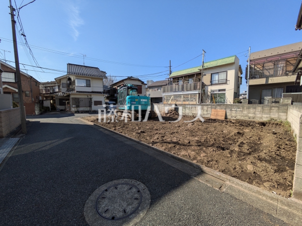 接道状況および現場風景　【練馬区土支田２丁目】