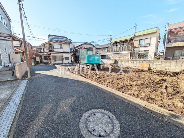 接道状況および現場風景　【練馬区土支田２丁目】