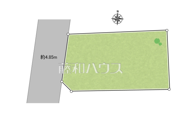 全体区画図　【練馬区土支田２丁目】