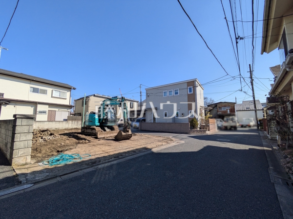 接道状況および現場風景　【練馬区土支田２丁目】