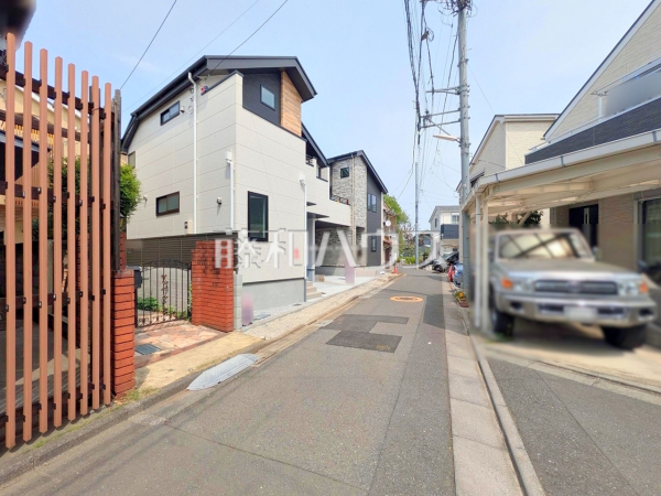 接道状況および現場風景　【練馬区貫井４丁目】