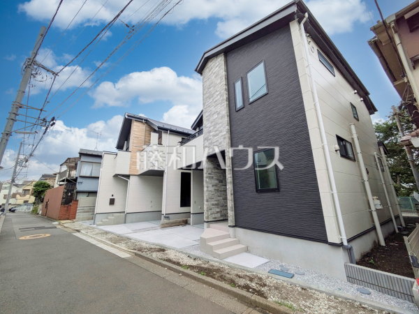接道状況および現場風景　【練馬区貫井４丁目】
